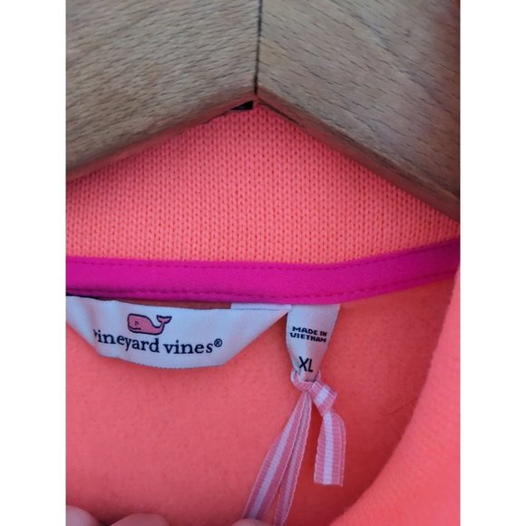 NWT Vineyard Vines Retro Sweater Fleece Half-Zip Size XL - Picture 7 of 8